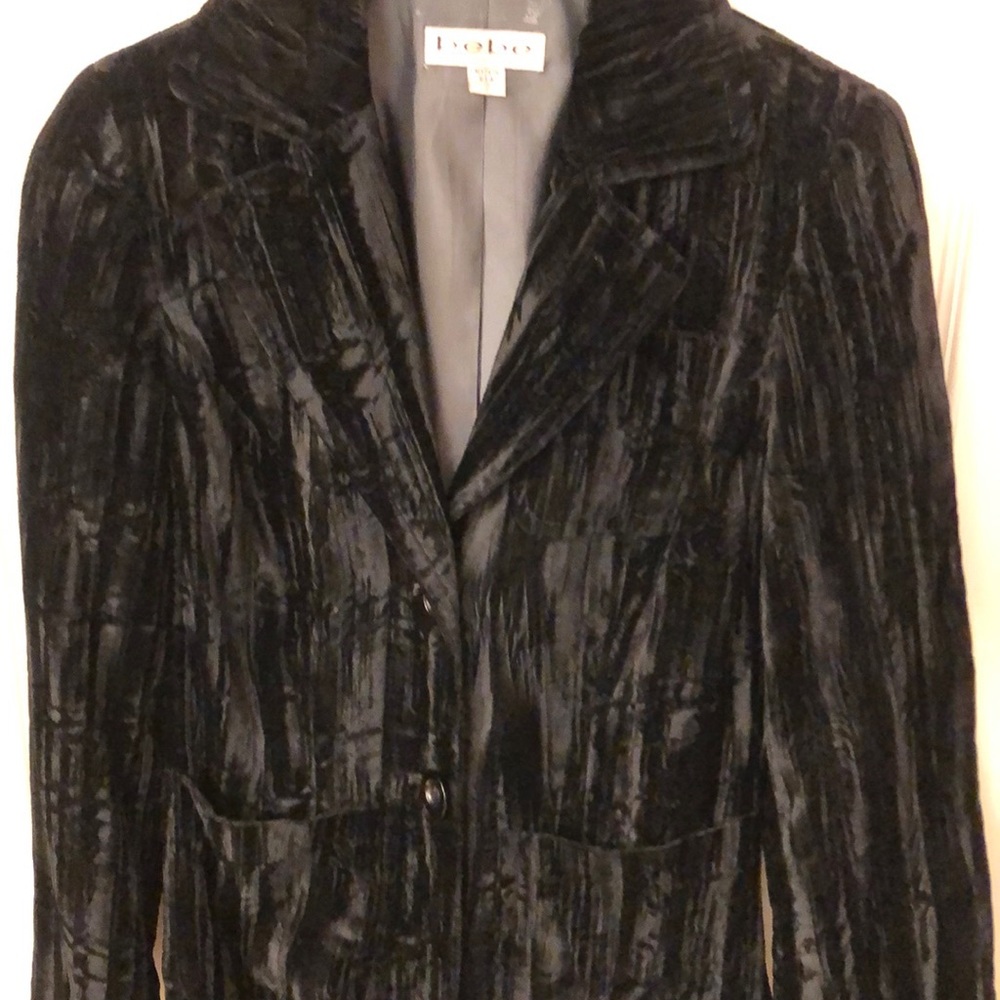 Velvet blazer